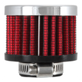 K&N 3/4 inch ID 2 inch OD 1.5 inch H Clamp On Crankcase Vent Filter