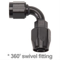 Russell Performance -8 AN ProClassic II Black Hose (Pre-Packaged 6 Foot Roll)