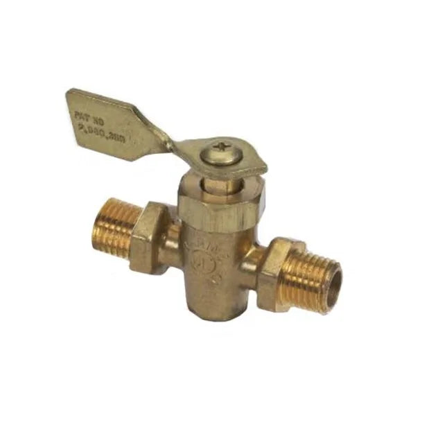 1/4 NPT M/M BRASS SHUTOFF