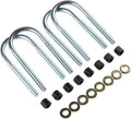 Fabtech Semi-Round U-Bolt Kit - 9/16-18 x 11.50 x 3.08