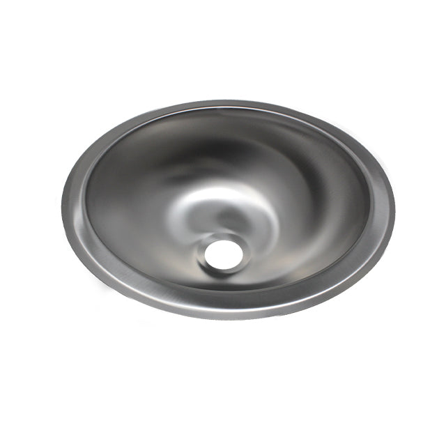 10" ROUND STAINLESS STEEL SINK