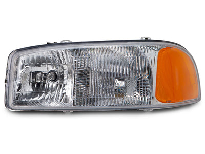 LH HEADLAMP ASSY COMPOSITE; EXCEPT C3 OR DENALI; SIERRA 1500 9906