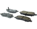 Centric Posi-Quiet Ceramic Brake Pads w/Shims & Hardware - Rear
