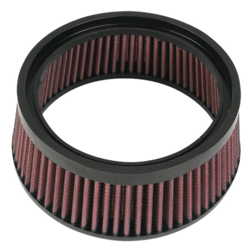 S&S Cycle 1in Taller Pleated Stealth Air Filter Only
