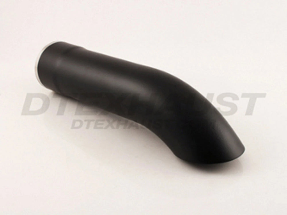 BLACK POWDER COATED 3.50 IN X 16.00 IN TURN DOWN ID 3.50 IN