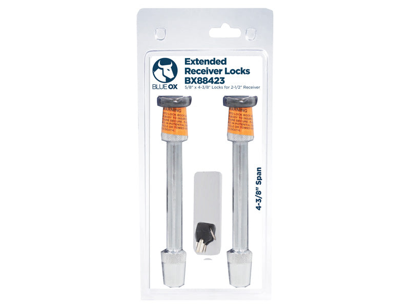 KIT (2) 5/8 X 4-3/8 RCVR LOCKS