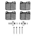 DFC 73-79 Mercedes-Benz 280E Front 5000 Advanced Low Metallic Brake Pads and Hardware Kit