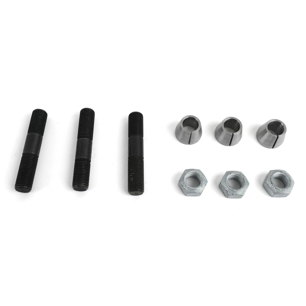 ~(0.5 lbs. 6X4X2)~ HIGH STEER STUD KIT DANA 44 (3 STUDS CONES AND NUTS)