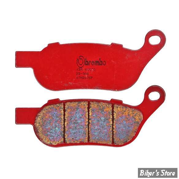 Brembo OE 08-11 Harley Davidson FLSTC Heritage Softail Classic 1584cc Brake Pad - Rear