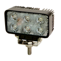 WORKLAMP: LED (6) FLOOD BEAM RECTANGLE 1030VDC