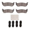 DFC 04-08 Chrysler Pacifica Rear 5000 Advanced Ceramic Brake Pads and Hardware Kit