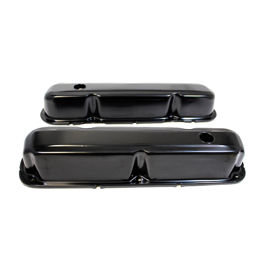 Chrome Steel Valve Cover Chrysler 318-360 Short