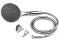 LUXURY 6 IN RAIN SHOWER WAND & HOSE KIT CHROME