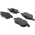 Centric Posi-Quiet Semi-Metallic Brake Pads w/Hardware - Front