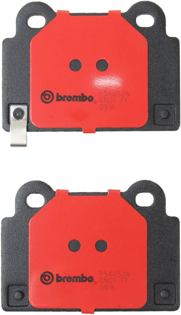 Brembo 2008 Mitsubishi Lancer/10-11 Lancer Rear Premium NAO Ceramic OE Equivalent Pad