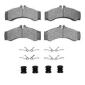 R1 02-06 Dodge Sprinter 2500 Front/Rear Semi Met Pads & Hardware Kit
