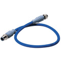 MID DOUBLE-ENDED CORDSET, 6M, BLUE