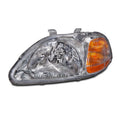 LH HEADLAMP LENS/HOUSING; CIVIC 9698