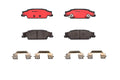 Brembo 03-07 Cadillac CTS/05-08 Pontiac Grand Prix Rear Premium NAO Ceramic OE Equivalent Pad