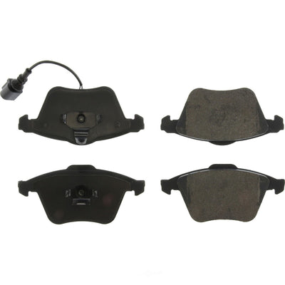 Centric Posi-Quiet Semi-Metallic Brake Pads w/Hardware - Front