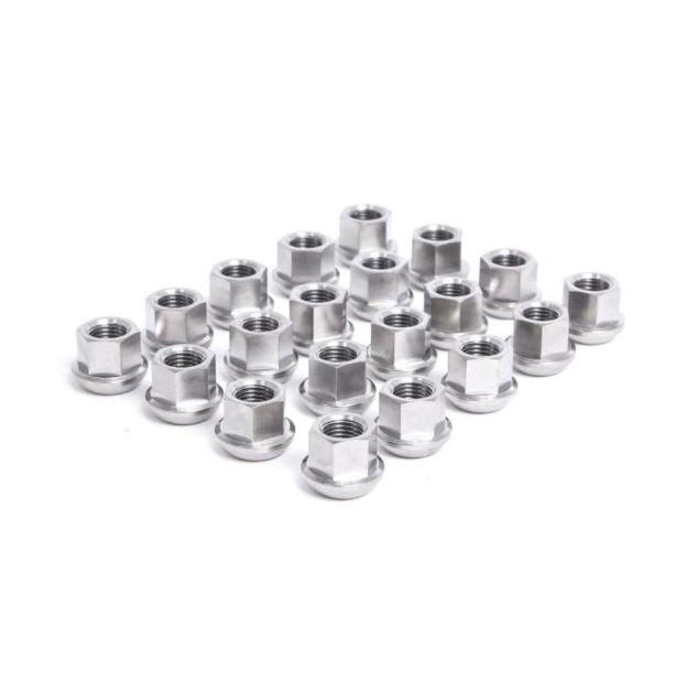 Enkei 12x1.5x35 Chrome Bulge Acorn Lug Nut Set - 20xACLK