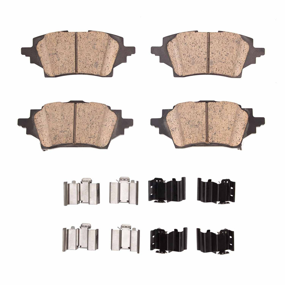 R1 2018-2022 Toyota C-HR Rear R1 Optimum OE Pads & Hardware Kit