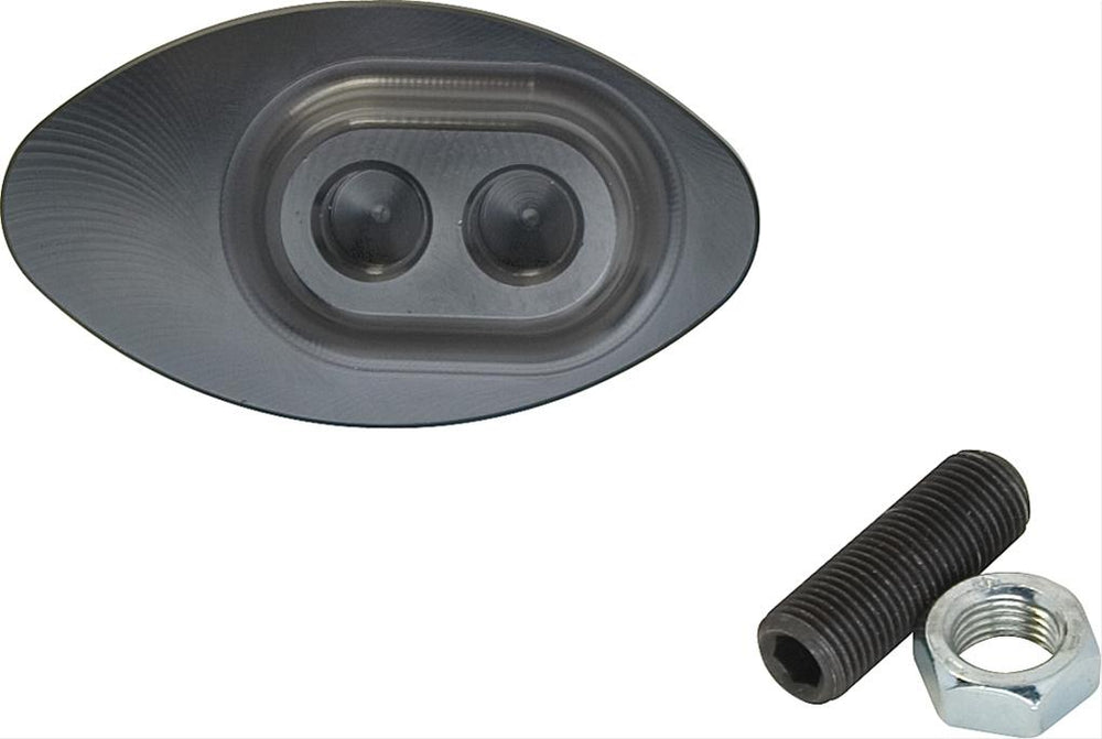 Black Oval Brake Pedal