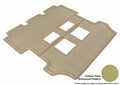 3D MAXpider 2011-2017 Honda Odyssey EX Kagu 2nd Row Floormats - Tan