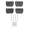 DFC 90-95 Land Rover Range Rover Front 5000 Advanced Low Metallic Brake Pads and Hardware Kit