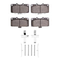 DFC 06-07 Subaru Impreza Front 5000 Advanced Low Metallic Brake Pads and Hardware Kit