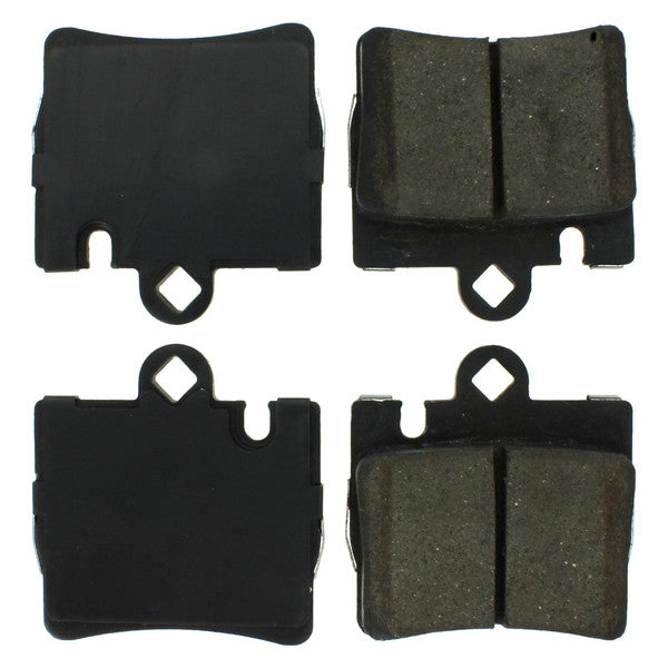 Centric Posi-Quiet Ceramic Brake Pads w/Shims & Hardware - Rear