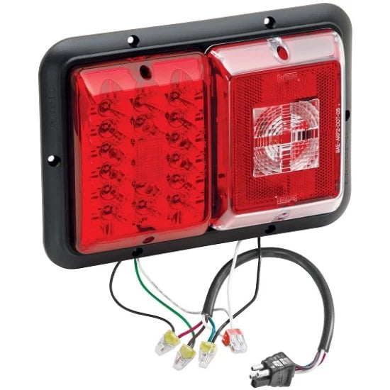 Hidden Hitch red tail light