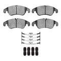 R1 09-17 Audi Q5 (USA/Canada Excl Hybrid) Front Semi Met Pads & Hardware Kit