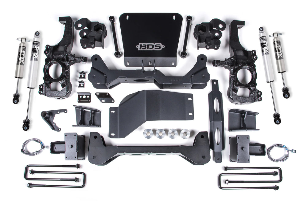 2020-2024 Chevrolet Silverado GMC Sierra 2500 3500 HD 5 -6.5 Skid Plate Box Kit