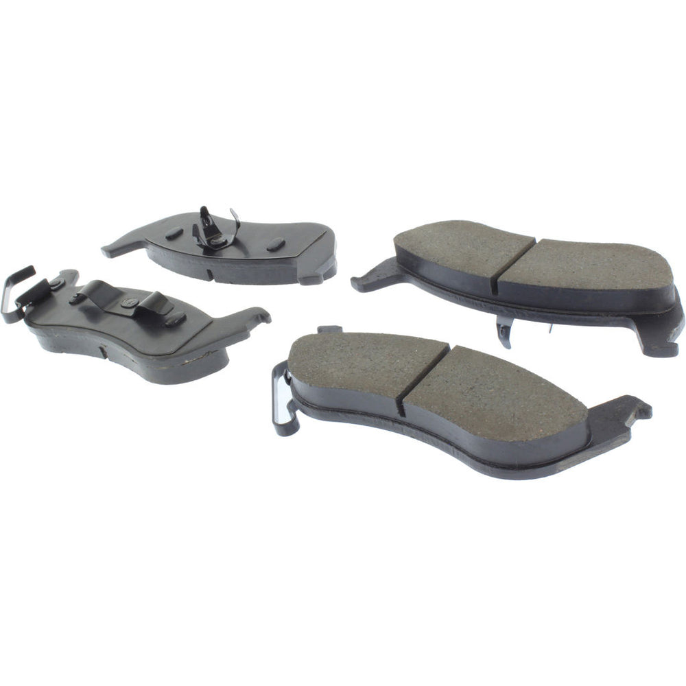 Posi-Quiet 03-08 Ford Crown Victoria Base LX Ceramic Rear Brake Pads