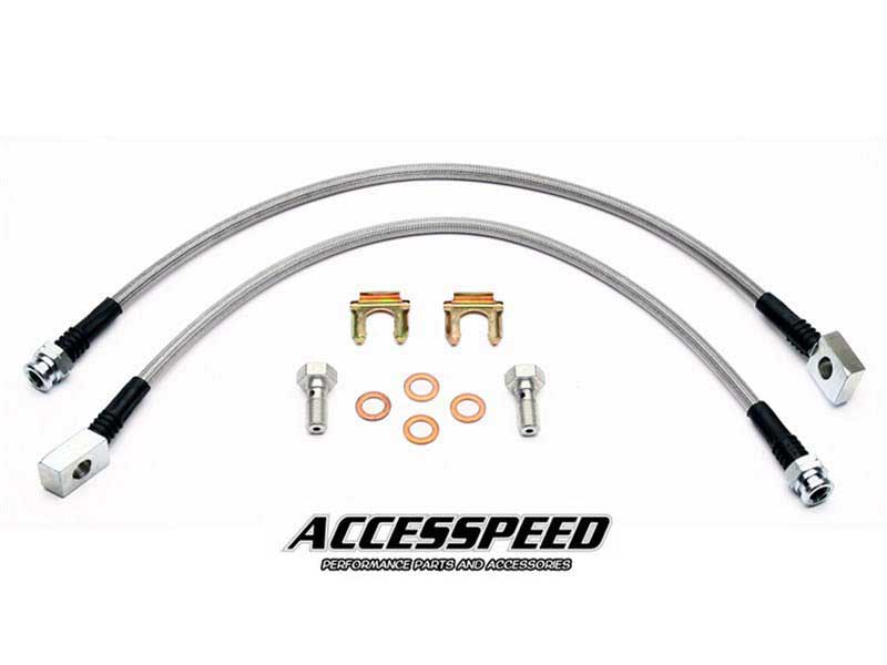 Wilwood 18.75in OAL Flexline -3 Hose to M10 by 1.00 to 12 Deg. Banjo Bubble Fl.