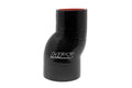 HPS Performance 2 - 2.5 ID 6 Long High Temp 4-ply Reinforced Silicone Offset Reducer Coupler Hose Black (51mm - 63mm ID 152mm Length)