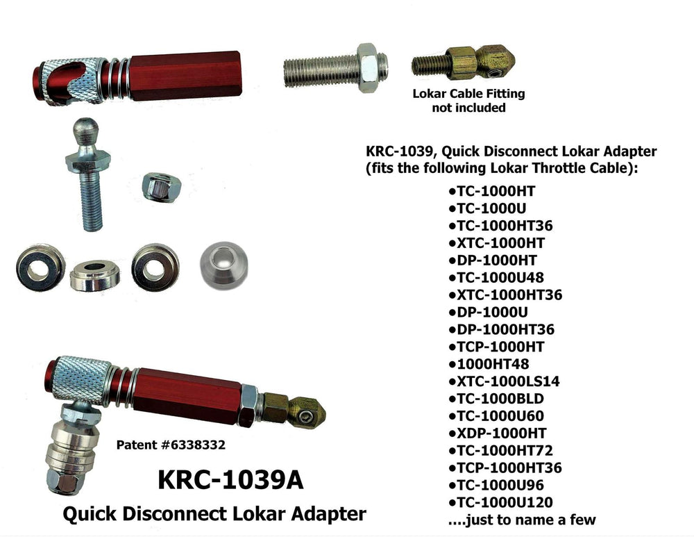 Quick Disconnect Lokar Adapter