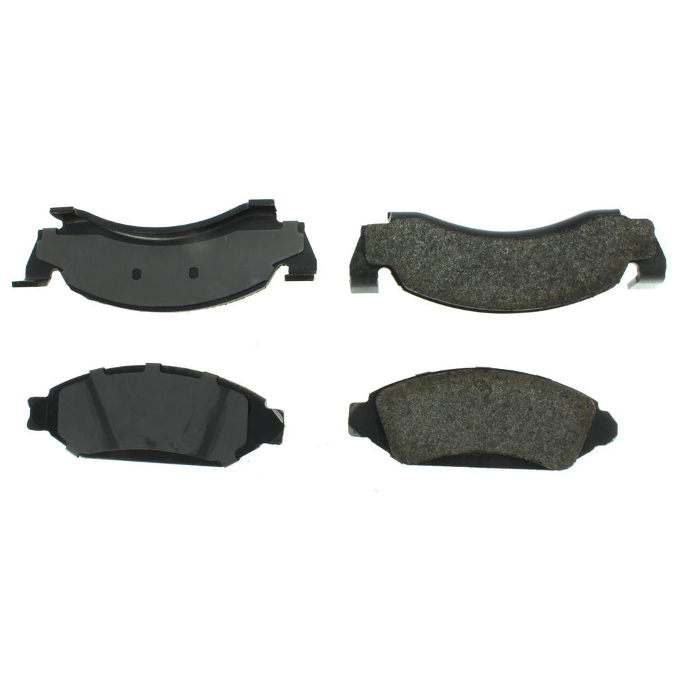 Centric Posi-Quiet Extended Wear Brake Pads w/Shims & Hardware - Front