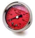 Fuel Pressure Gauge Glycerin-Filled 1-1/2 0-120 Psi NOS
