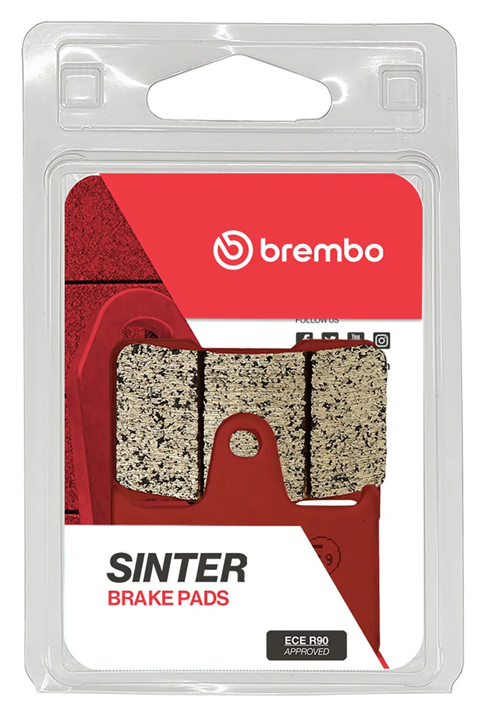 Brembo OE 04-05 Suzuki GSX-R 600cc Brake Pad - Rear