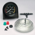 Autometer AutoGage 52.4mm Mechanical 30 In Hg Vacuum Gauge - Black