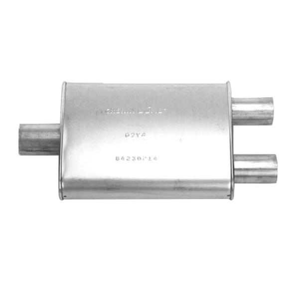 MUFFLER CHERRY BOMB TURBO LG. OVALC/D 21IN OAL 2.50IN2.25IN(2)