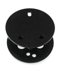 8718 WRANGLER SPARE TIRE SPACER 33IN X 12.5IN MAX TIRE SIZE STEEL BLACK