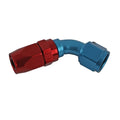 Fragola -10AN x 60 Degree Pro-Flow Hose End - Blue/Red