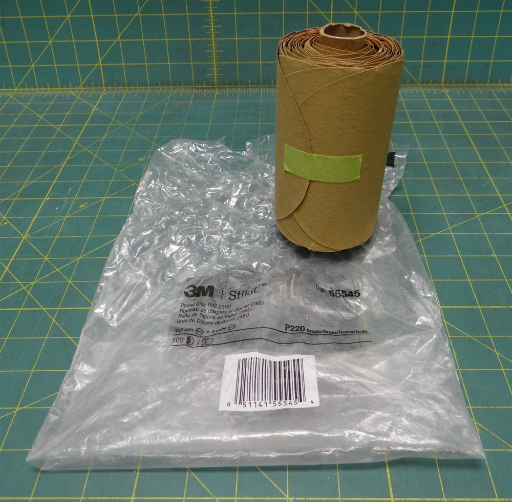 3M STIKIT PAPER DISC ROLL 236U 5