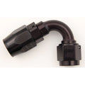 #10 120 Deg Dbl Swivel Hose End Black