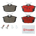 Brembo 00-04 Volvo S40/V40 Rear Premium NAO Ceramic OE Equivalent Pad
