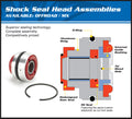 All Balls Racing 06-11 Suzuki LT-R450 - Rear Shock Seal Head Kit