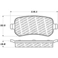 Stoptech PQ Pro Brake Pads Rear Chrysler Dodge Ford Mercury Ram Volkswagen C V Freestar Grand